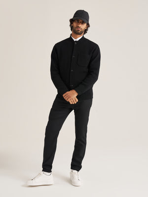 The Knitted Baseball Jacket