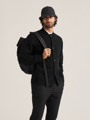 The Knitted Baseball Jacket
