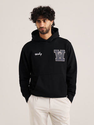 Applique Badge Hoodie