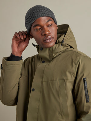 Merino Ribbed Beanie