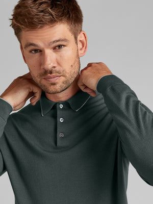 Super Fine Merino Wool Polo