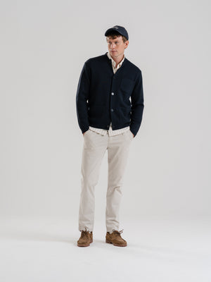 The Knitted Baseball Jacket