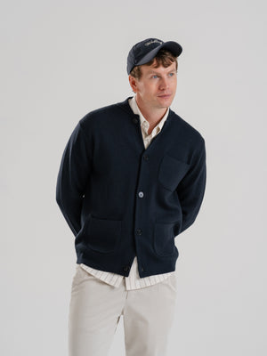 The Knitted Baseball Jacket