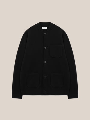 Knitted Baseball Jacket