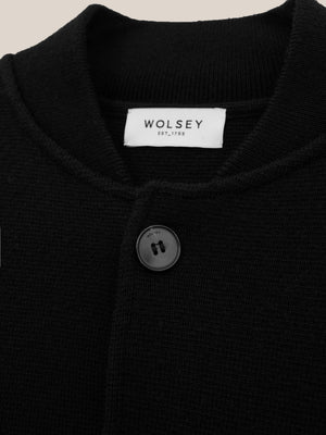 Knitted Baseball Jacket