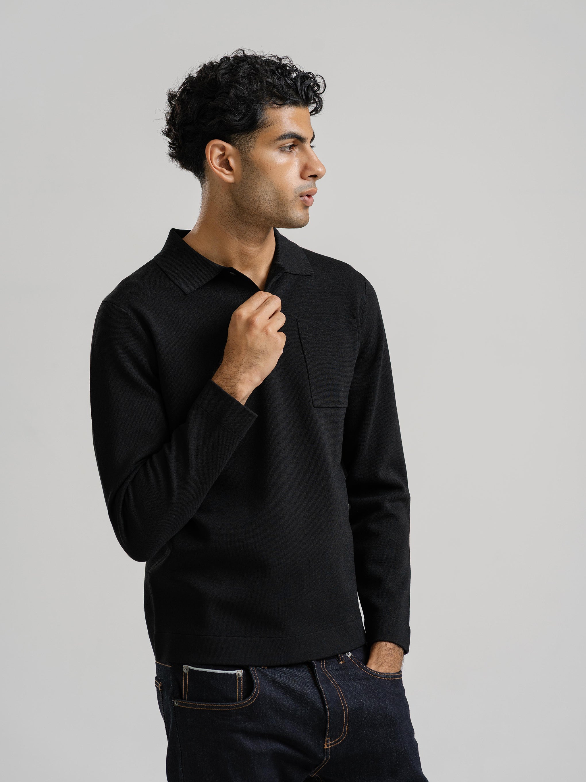 The Knitted Polo — Wolsey
