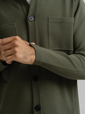 The Knitted Overshirt
