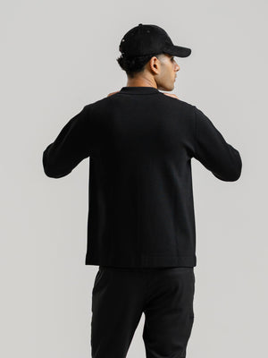 The Knitted Zip Overshirt