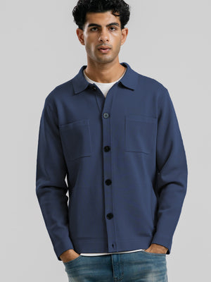 The Knitted Overshirt