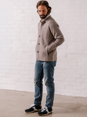 The Knitted Overshirt