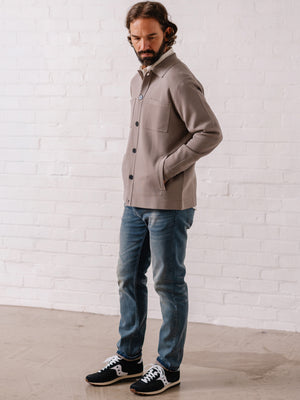 The Knitted Overshirt