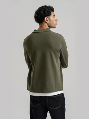 The Knitted Overshirt