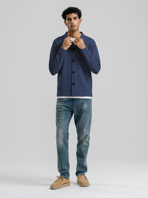 The Knitted Overshirt