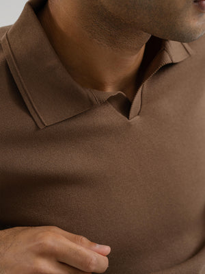 The Open Collar Polo
