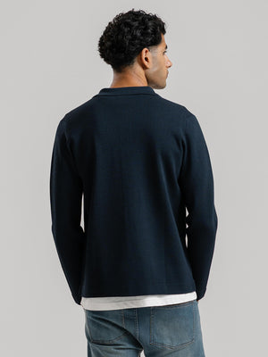 The Knitted Overshirt