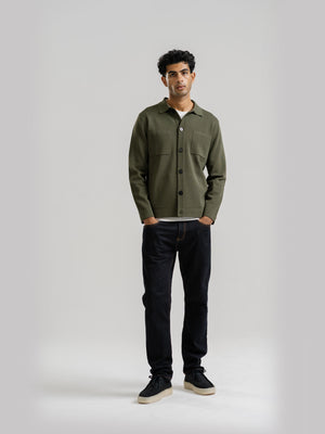 The Knitted Overshirt