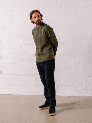 The Knitted Overshirt