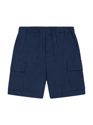 Linen Cargo Short