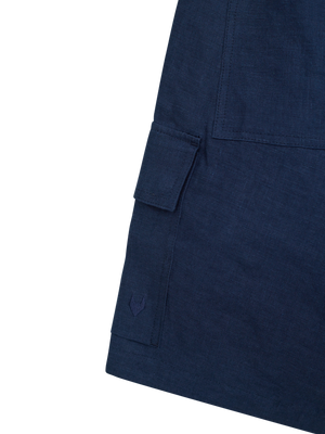 Linen Cargo Short