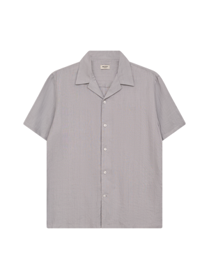 Revere Collar Linen Shirt