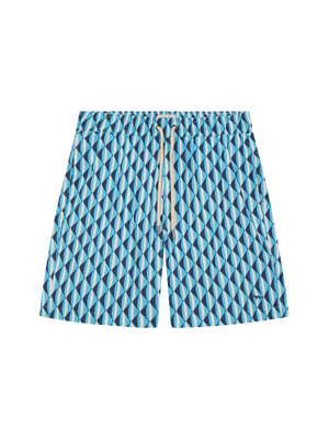 Elasticated Waist Printed Swimshort