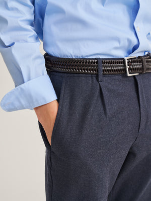 Drawstring Wool Trouser