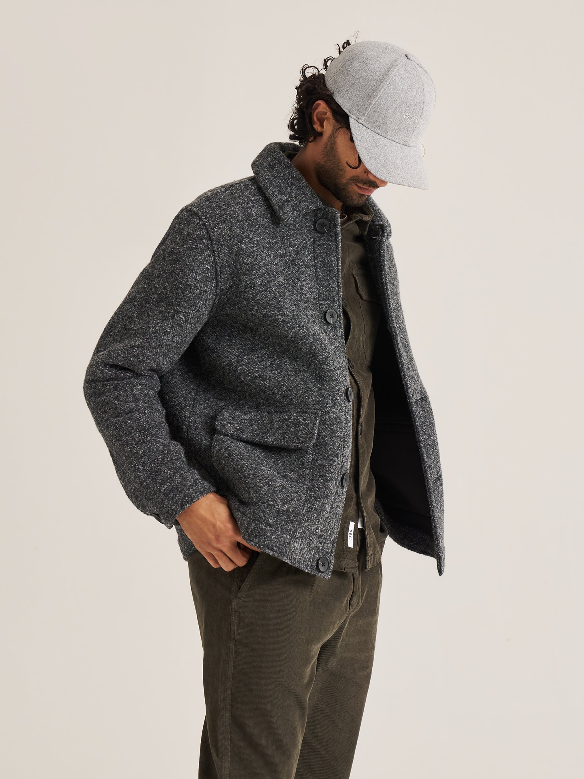 Bonded Knitted Jacket — Wolsey