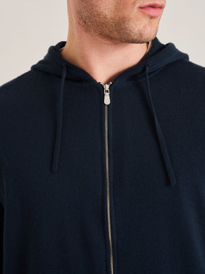 Knitted Merino Zip Through Hoody