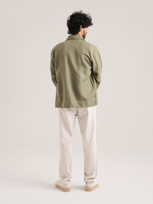 Linen Mix Shacket