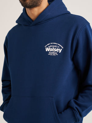 Wolsey Print Hoodie