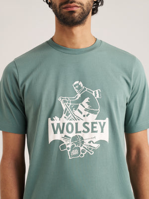 Retro Logo Print