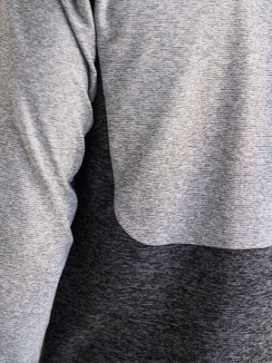 Contrast Panelled Quarter Zip Mid Layer