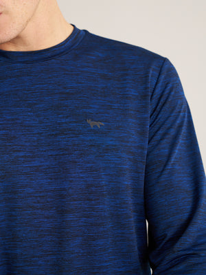 Long Sleeve Textured Tee