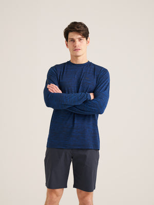 Long Sleeve Textured Tee