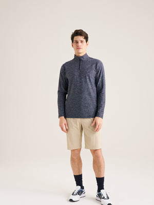 Panelled Quarter Zip Mid Layer