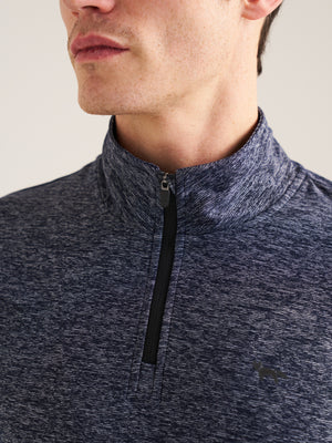 Panelled Quarter Zip Mid Layer