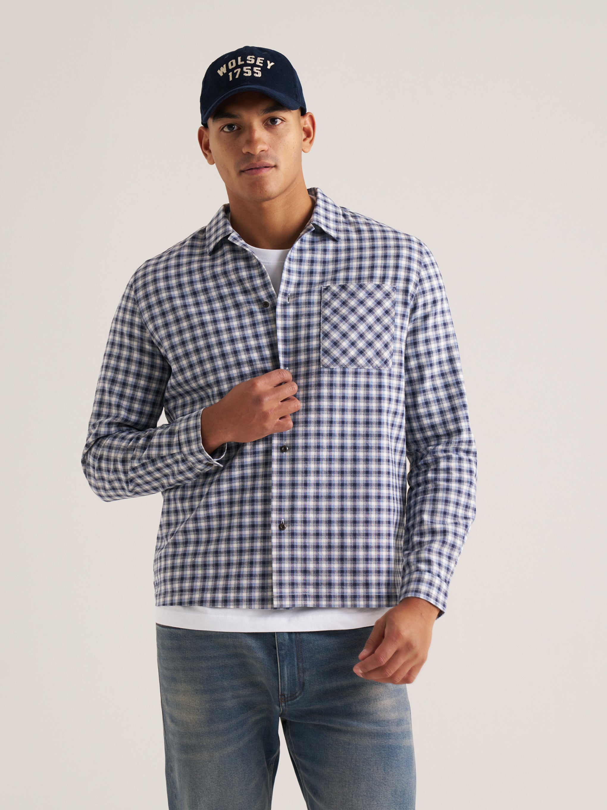 Gingham Shirt — Wolsey