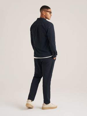 Seersucker Overshirt