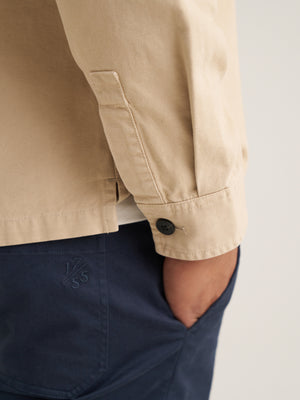 Oxford Overshirt Stone