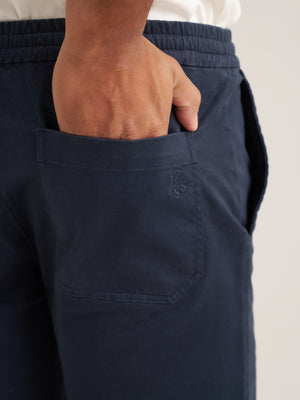 Elasticated Cotton Short