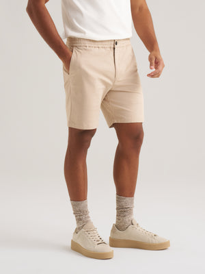 Elasticated Cotton Short