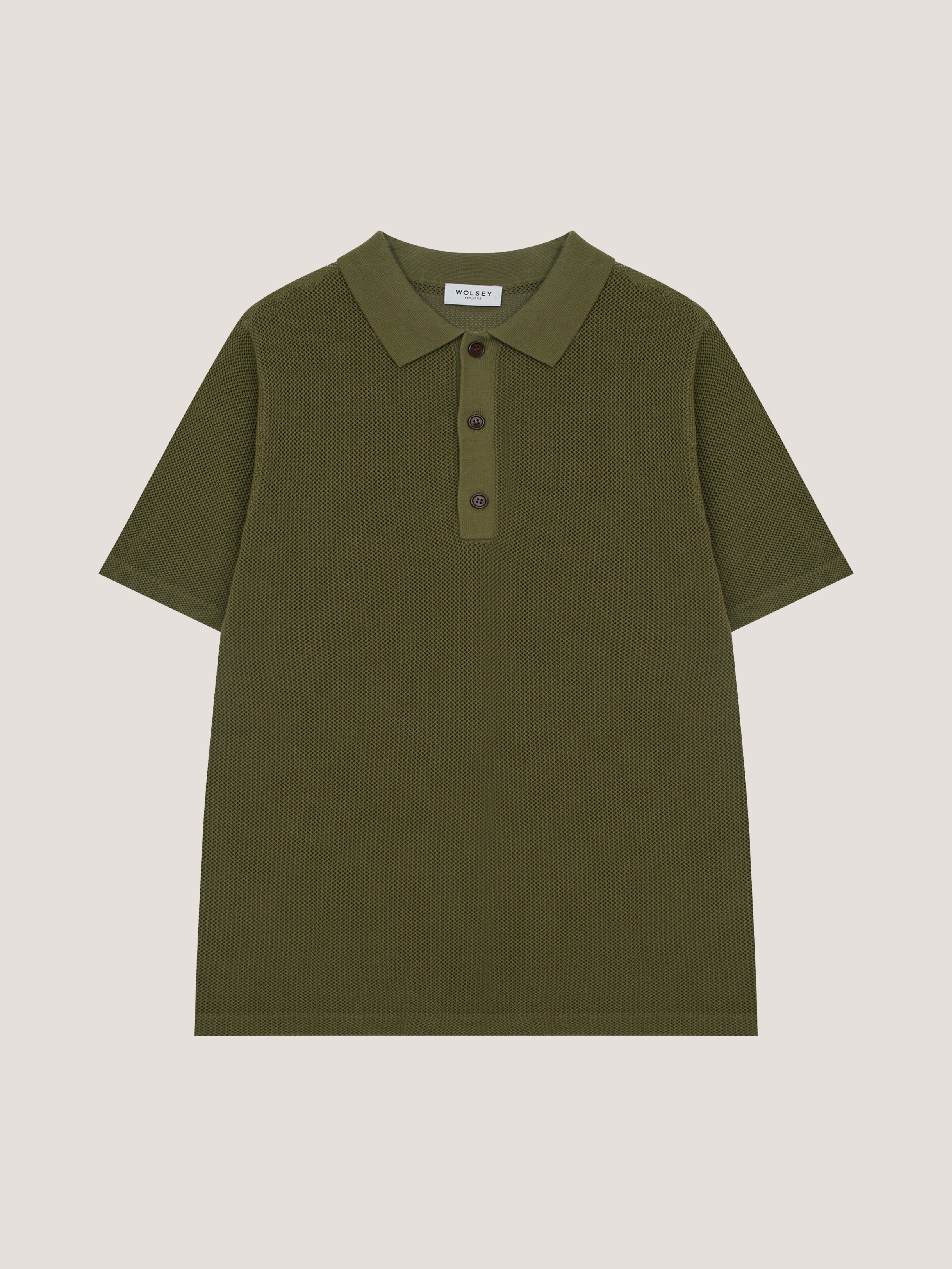 【新品・未使用】Knit Polo NEW COLOR】big polo knit / 2color | F A S H I R U