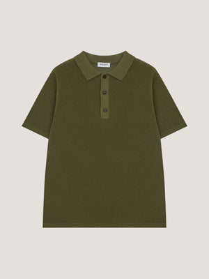 Knitted Crochet Polo