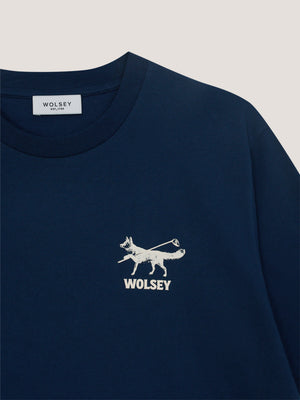 Fox Front & Back Print T-Shirt
