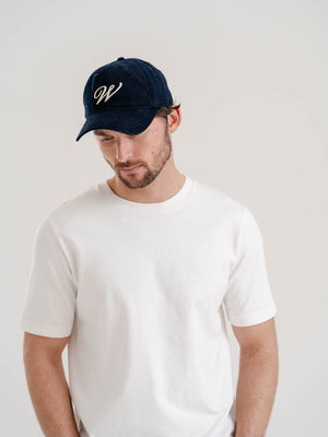 The W Embroidered Cord Cap