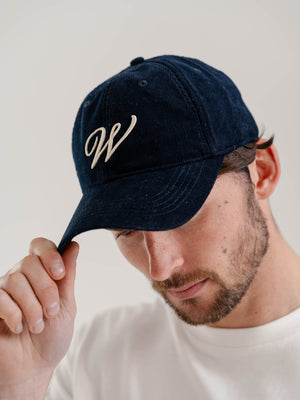 The W Embroidered Cord Cap