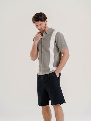 The Knitted Panel Polo