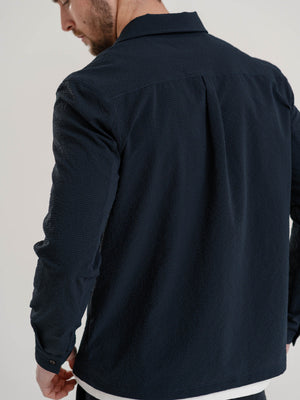 Seersucker Overshirt