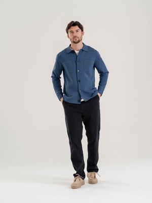 The Knitted Overshirt