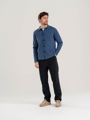 The Knitted Overshirt